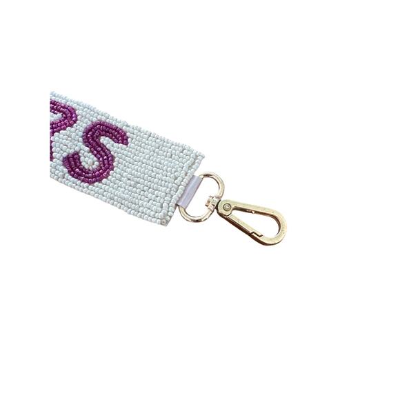 Geaux Tiger Bag Strap l LSU Bag Strap l Game Day Bag Strap l Gift for Her - Picture 3 of 4